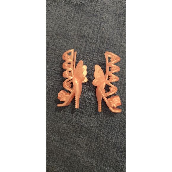 Mattel Other - Monster High Barbie Sindy Doll Pink Boots Butterfly Detail